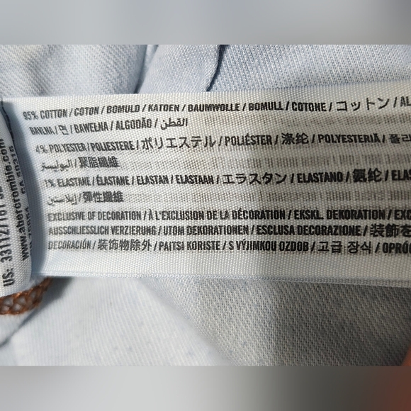 Men's Hollister Epic Flex Straight Blue‎ Jeans Size 30x30 - Picture 4 of 7